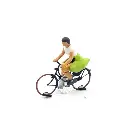 Cycliste femme Magnorail KKb-2 - HO 1/87 - déjà assemblé - 3
