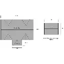 Chalets ouvriers - Metcalfe PO255 - OO/HO - 3
