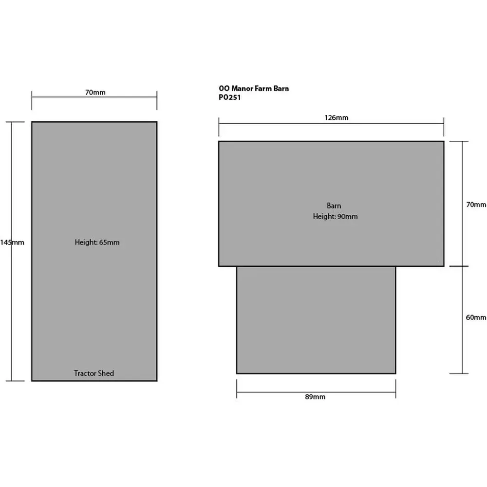 Manoir Ferme Grange - Metcalfe PO251 - OO/HO - 3