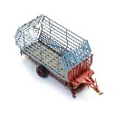 Remorque auto chargeuse Mengele LW30 - Artitec 387.637 - HO 1/87 - 4