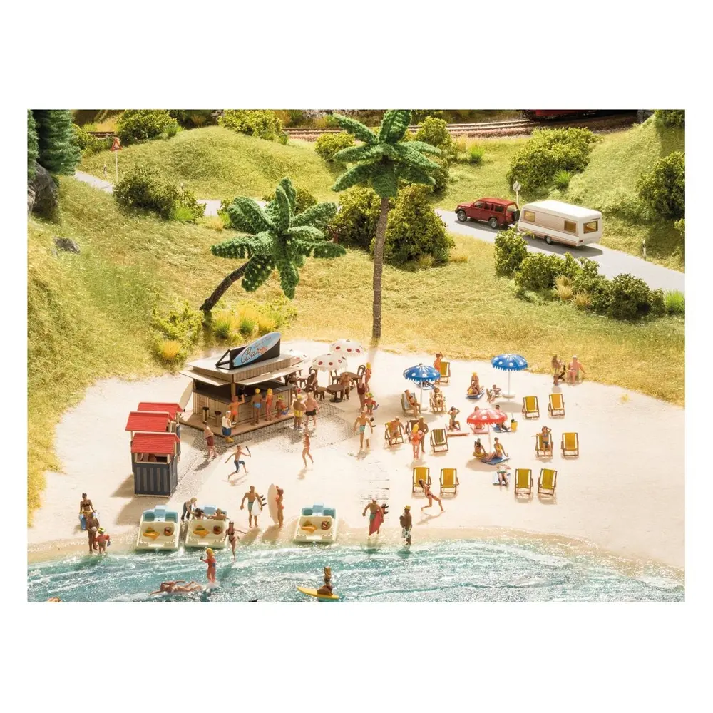 2 Palmiers - NOCH 21972 - HO 1/87 - 150 & 190 mm - 2