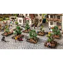 12x arbres d'ornement - HO 1/87 - NOCH 21546 - 3