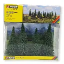Lot de 6 sapins - NOCH 24642 - O, HO & TT | 140 à 180 mm - 3