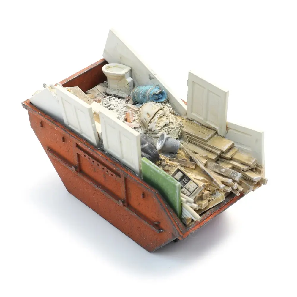 Conteneur à déchets de construction - Artitec 387.618 - HO 1/87 - 2