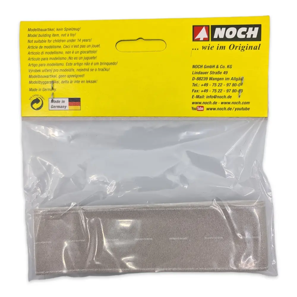 Feuille de route flexible gris clair Noch 34203 - N 1/160 - 1000 x 40 mm - 3