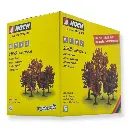 Pack de 5 arbres d'automne Noch 25625 - HO | TT | N | Z - hauteur 80-100 mm - 2