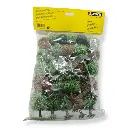 Pack de 25 arbres de printemps - NOCH 26806 - HO 1/87 & TT 1/120 - Hauteur 35 à 90 mm - 4