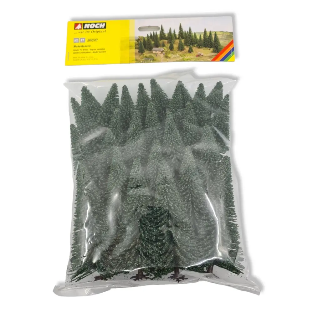 Pack de 25 sapins - Noch 26820 - HO 1/87 - 2