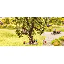 Arbre avec cabane accrochée - NOCH 21765 - HO 1/87 - hauteur 150 mm - 2