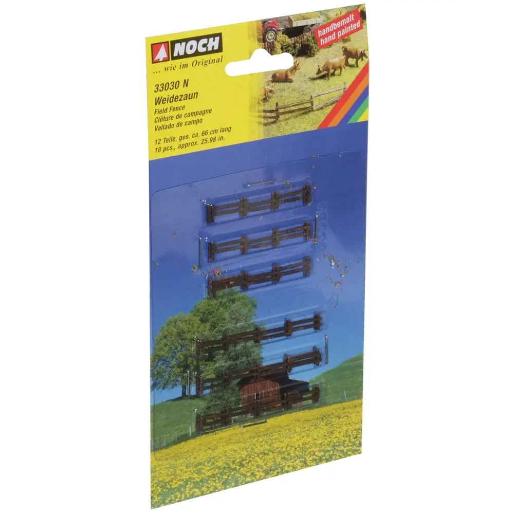 Clôture de pâturage - Noch 33030 - N 1/160 - 12 pcs - 3