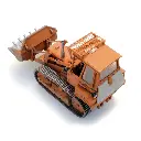 Tractopelle sur chenilles Hanomag K5 cabine fermée - Artitec 387.564 - HO 1/87 - 5