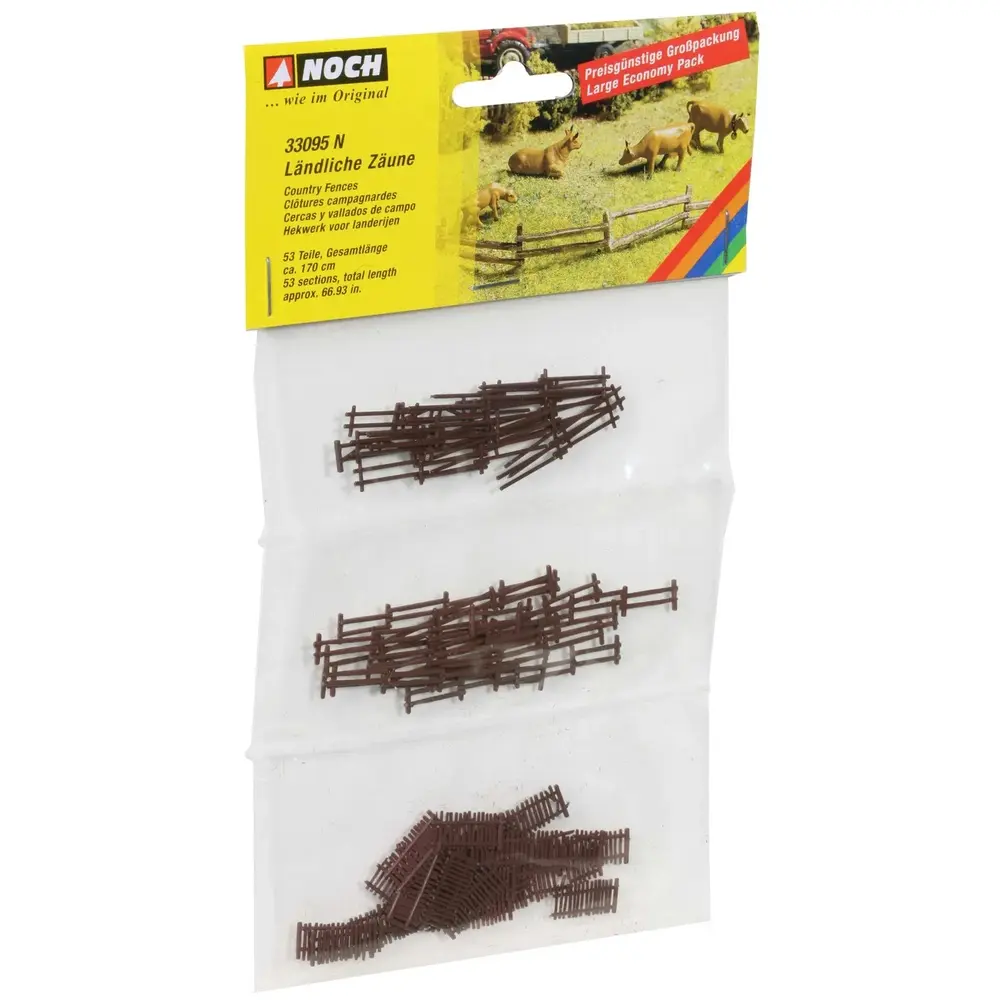 Clôtures rurales - Noch 33095 - 53 pièces - 170 cm - 2