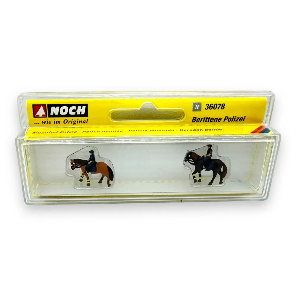  Personnages - policiers avec chevaux - NOCH 36078 - N 1/160 - 2