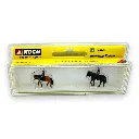  Personnages - policiers avec chevaux - NOCH 36078 - N 1/160 - 2