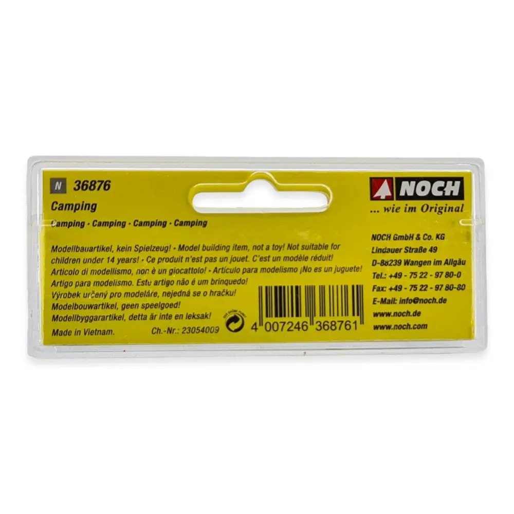 Pack de 4 personnages au camping NOCH 36876 - N : 1/160 - 3