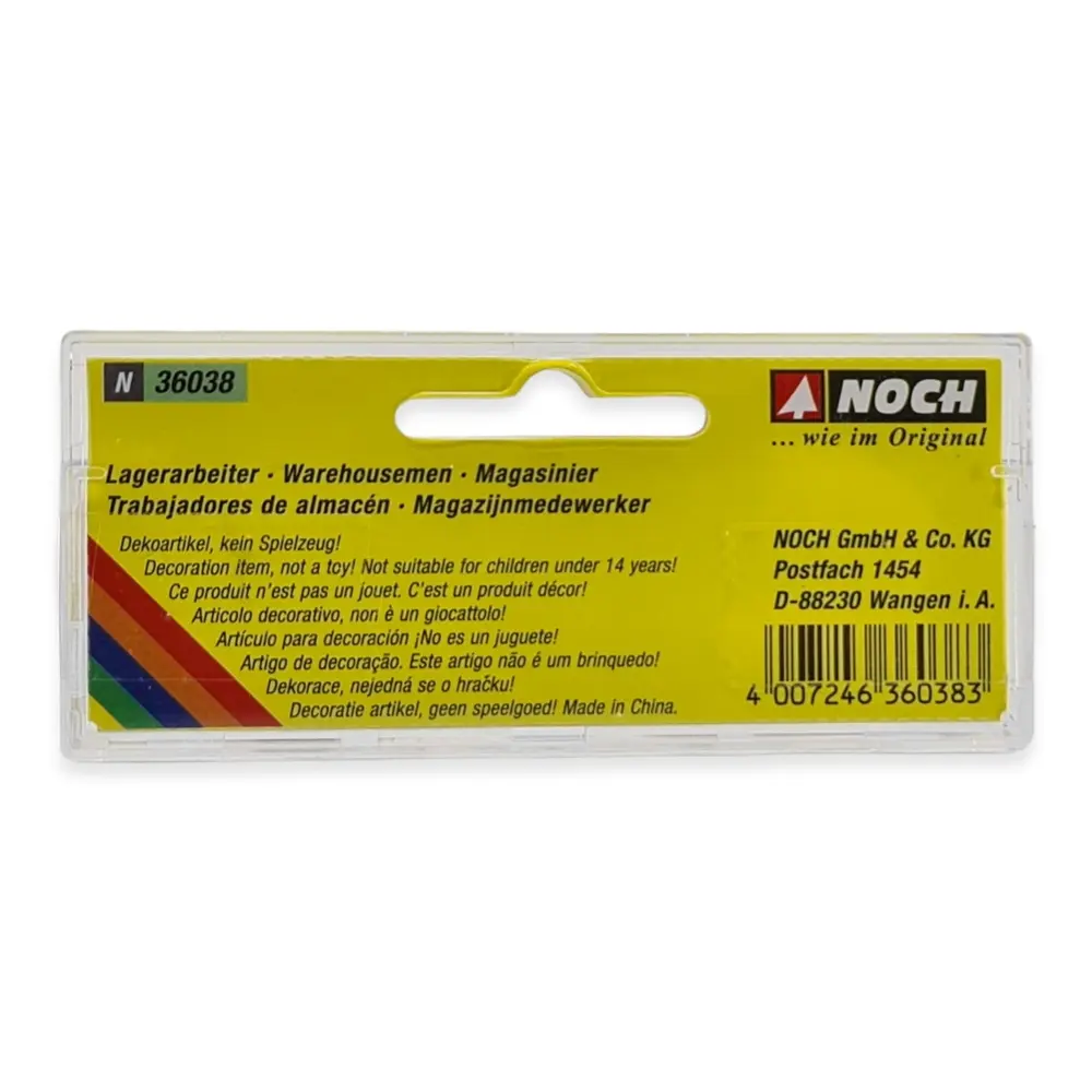 Pack de 5 employés d'entrepôt NOCH 36038 - N : 1/160 - 3