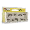 Pack de 9 animaux, vaches et veaux NOCH 36722 - N : 1/160 - 2