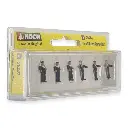 Pack de 6 conducteurs de train NOCH 36281 - N : 1/160 - 3