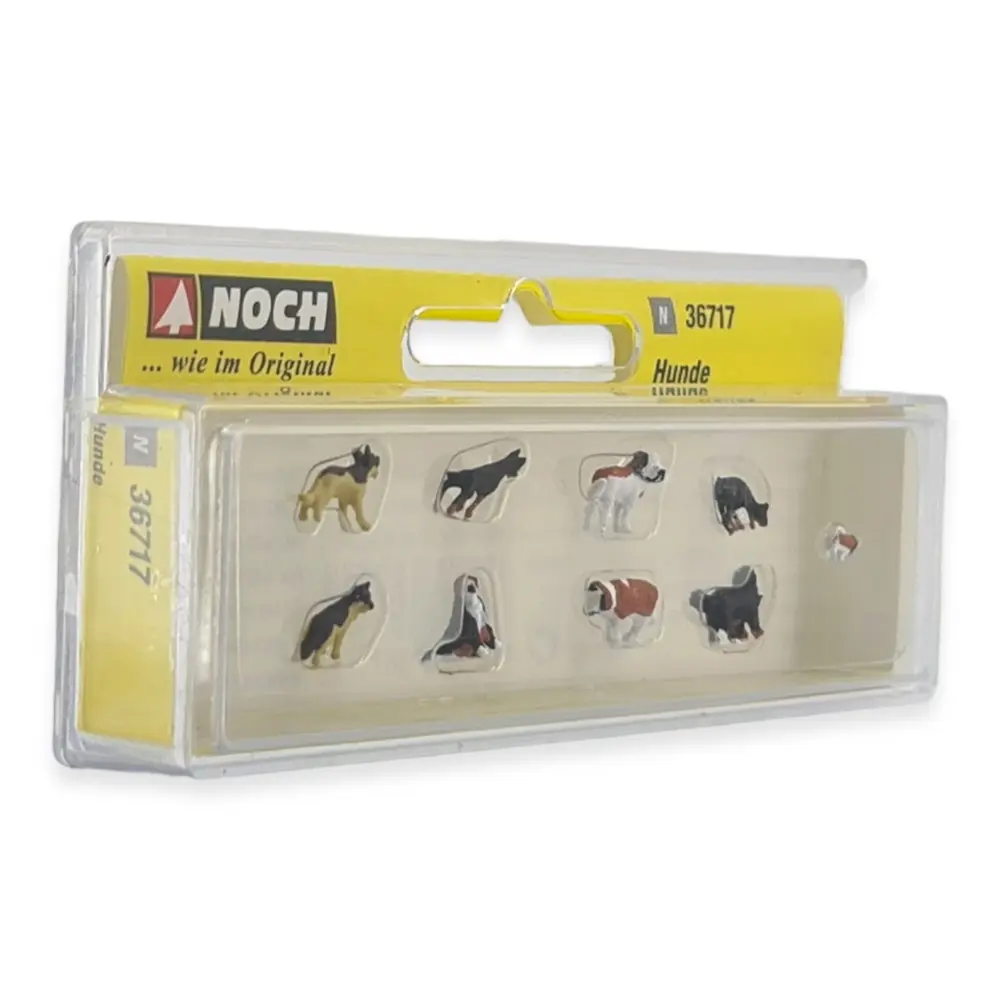 Pack de 9 chiens NOCH 36717 - N : 1/160 - 2