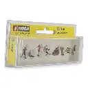 Pack de 6 personnages faisant du bois NOCH 36616 - N : 1/160 - 2