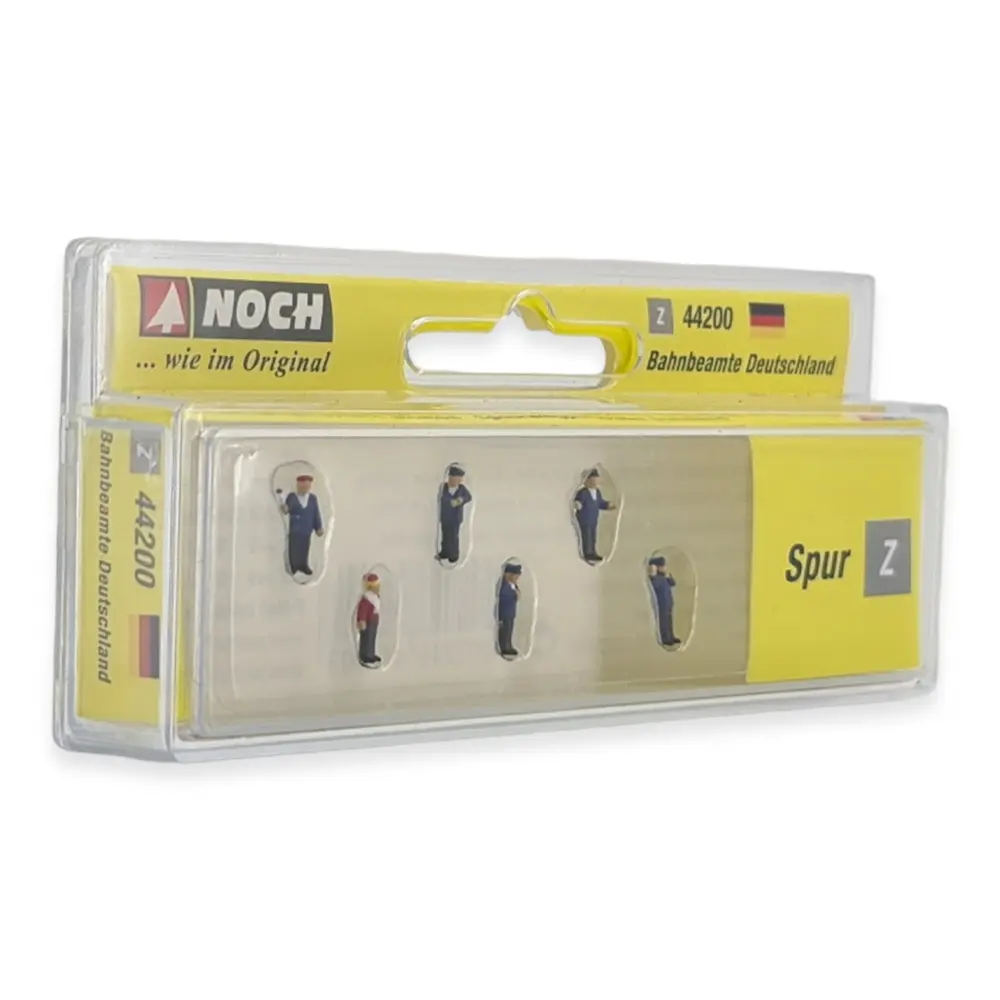 Pack de 6 agents de chemins de fer allemands NOCH 44200 - Z 1/220 - - 2
