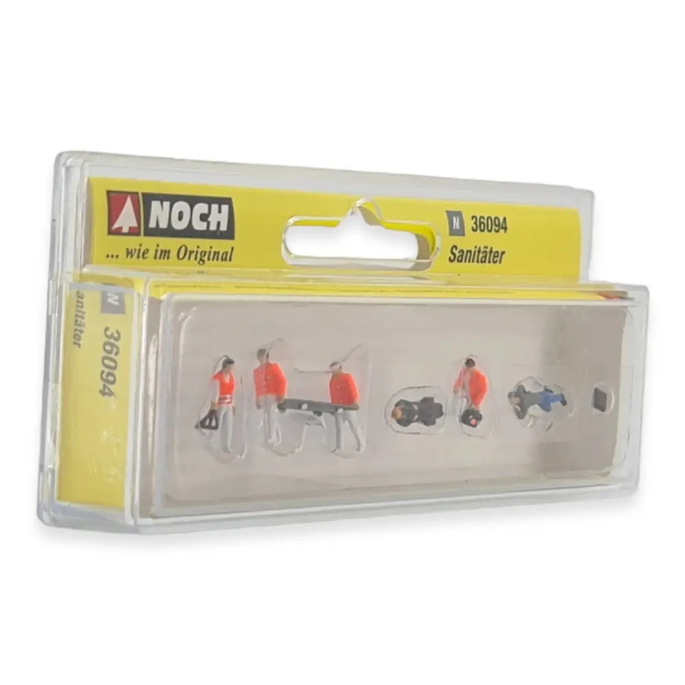 Pack de 6 personnages "Ambulanciers NOCH 36094 - N : 1/160 - 2