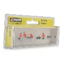 Pack de 6 personnages "Ambulanciers NOCH 36094 - N : 1/160 - 2