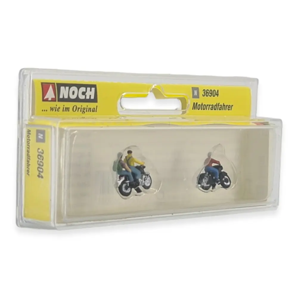Pack de 2 motos avec 3 personnages NOCH 36904 - N : 1/160 - 2