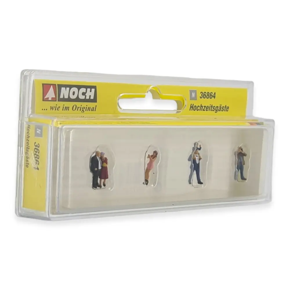 Pack de 6 personnages "Invités de mariage" NOCH 36864 - N : 1/160 - 2