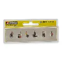 Pack de 6 voyageurs avec valises NOCH 36217 - N 1/160ème - 3