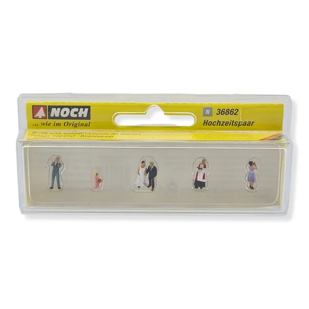 Lot de 6 personnages " Mariés " NOCH 36862 - N 1/160 - 2