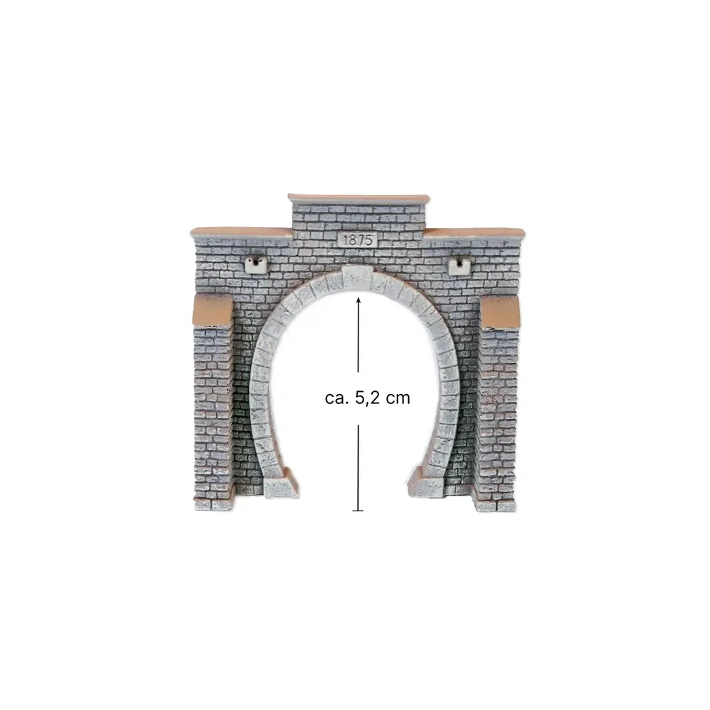 Entrée de tunnel à 1 voie - Noch 34851 - N 1/160 - 3