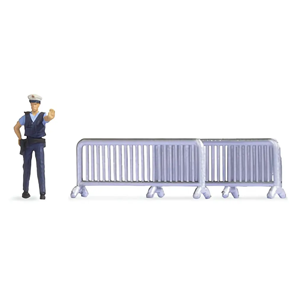 Petites Scènes - Opérationde Police - Noch 16519 - HO : 1/87  - 2