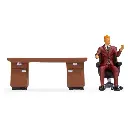 Personnage "au bureau" - Noch 16518 - HO 1/87 - 2