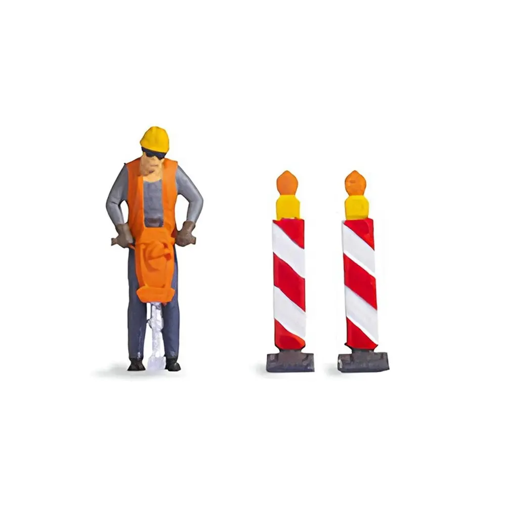 Petites Scènes - Construction de Routes - Noch 16521 - HO : 1/87  - 2