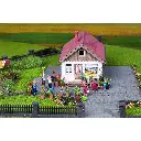 Pack de 27 pots et bacs à fleurs miniatures Noch 14885 - HO 1/87 - 4