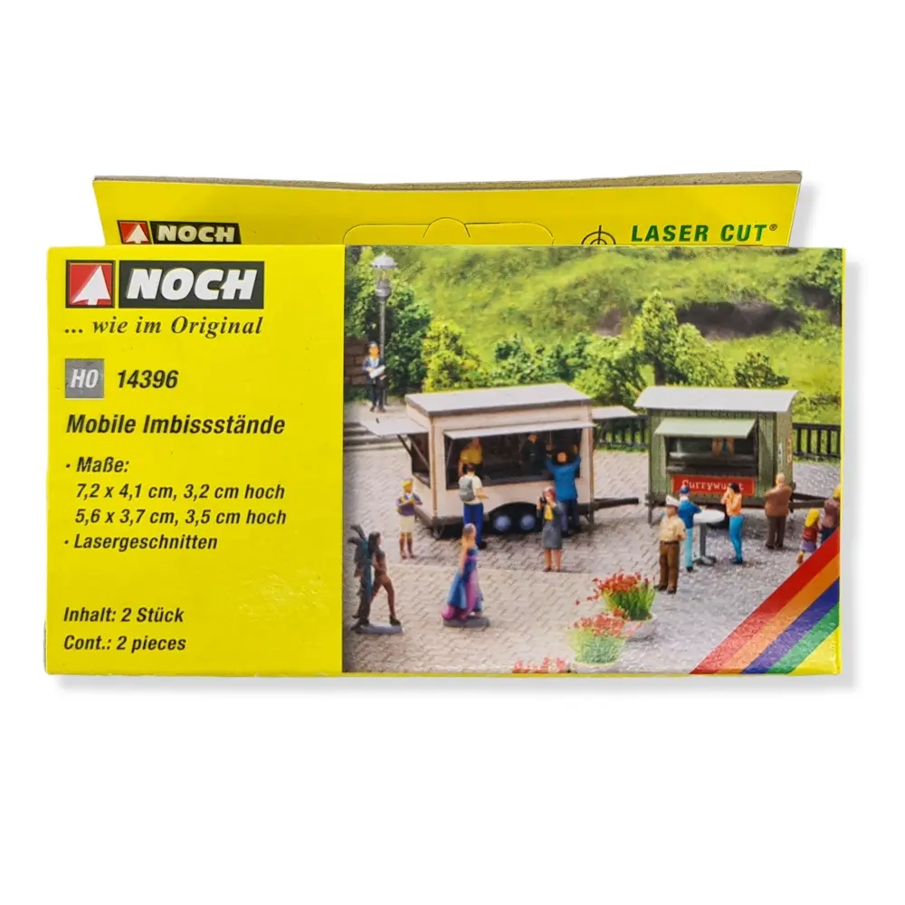 Lot de 2 stands de restauration - NOCH 14396 - HO 1/87  - 3