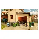 Lot de 6 personnages à l'atelier avec accessoires NOCH 16250 - HO 1/87 - 2