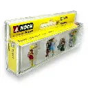 Personnages - Touristes - Noch 15473 - HO 1/87 - 3