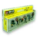 Personnages randonneurs pélerins - NOCH 15868 - HO 1/87 - 3