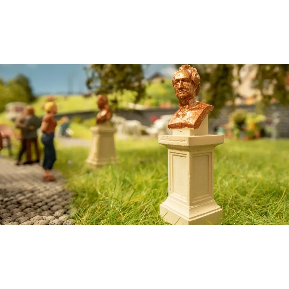 Lot de 4 Bustes - Noch 14838 - HO 1/87 - 2