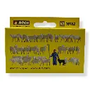 Pack XL 37 Figurines "Berger, chien et moutons" NOCH 16162 - HO 1/87 - 3