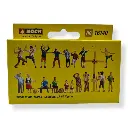 Pack XL 18 Figurines "À la montagne" NOCH 16140 - HO 1/87ème - 3