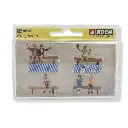 Lot de 6 personnages sur la terrasse d'une brasserie Noch 15832 - HO 1:87 - 2