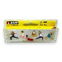 Personnages au yoga - Noch 15888 - HO 1/87 - 2