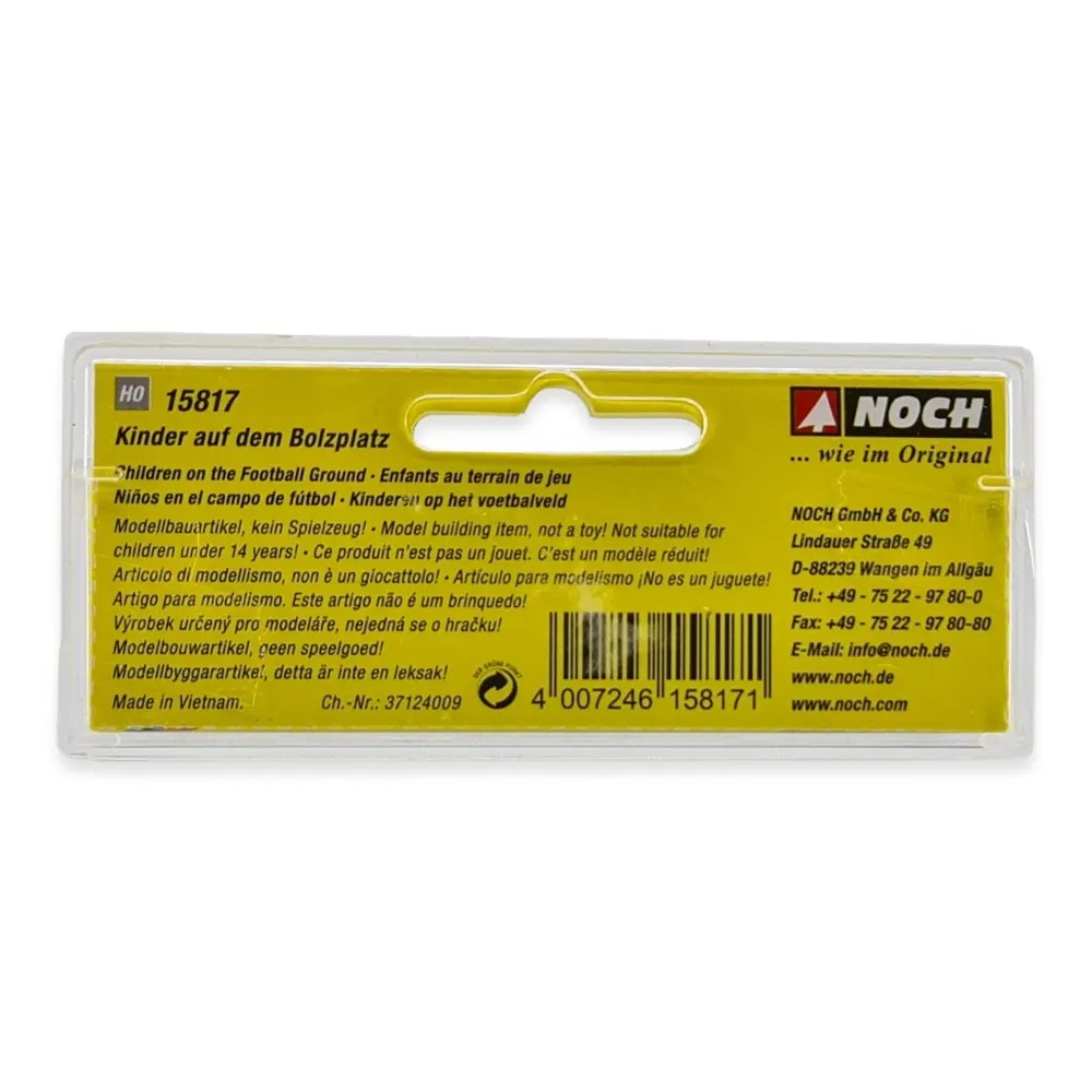 Pack de 6 enfants au terrain de foot NOCH 15817 - HO : 1/87 - 4