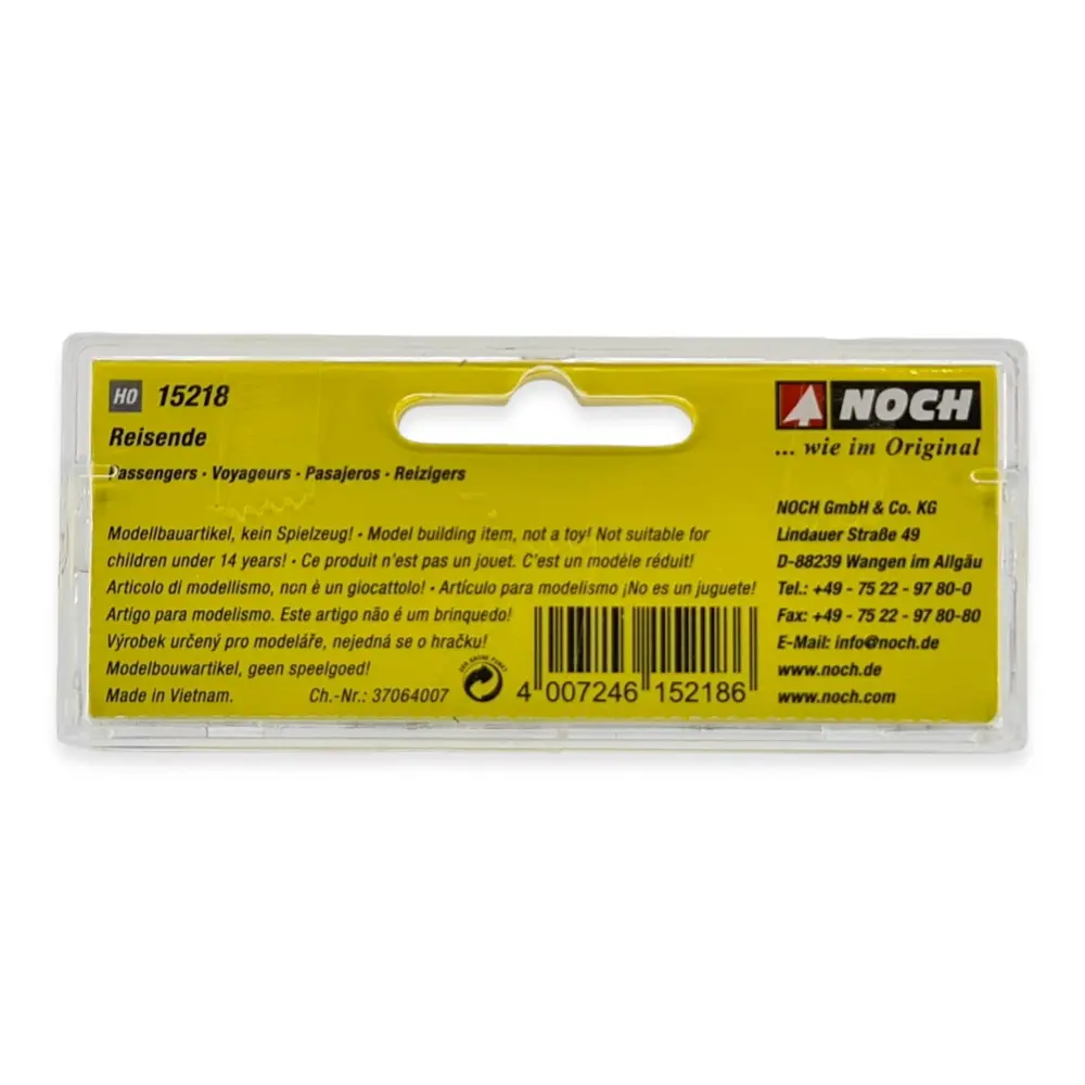 Pack de 6 voyageurs - Noch 15218 - HO 1/87 - 3