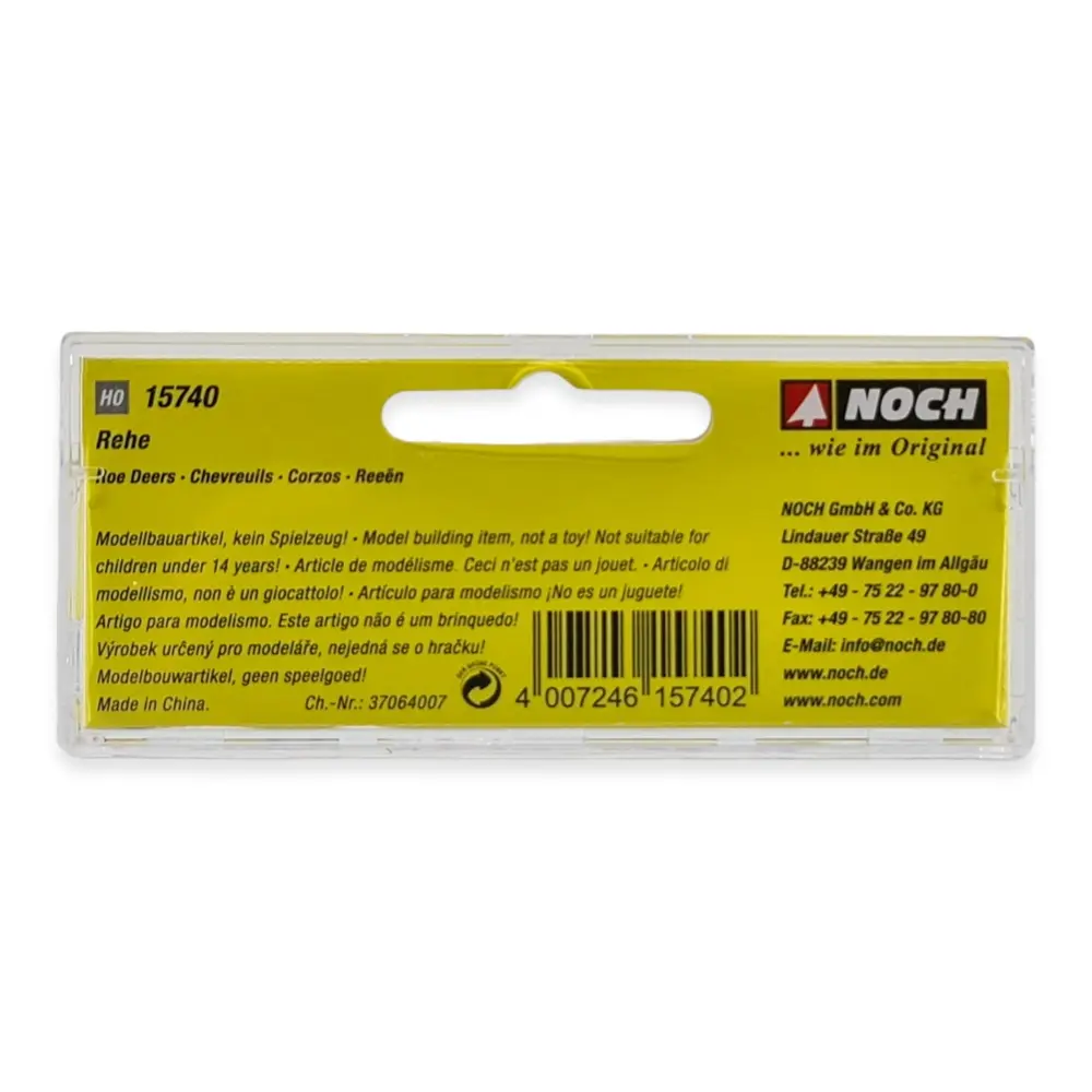Pack de 7 chevreuils NOCH 15740 - HO : 1/87ème - 3