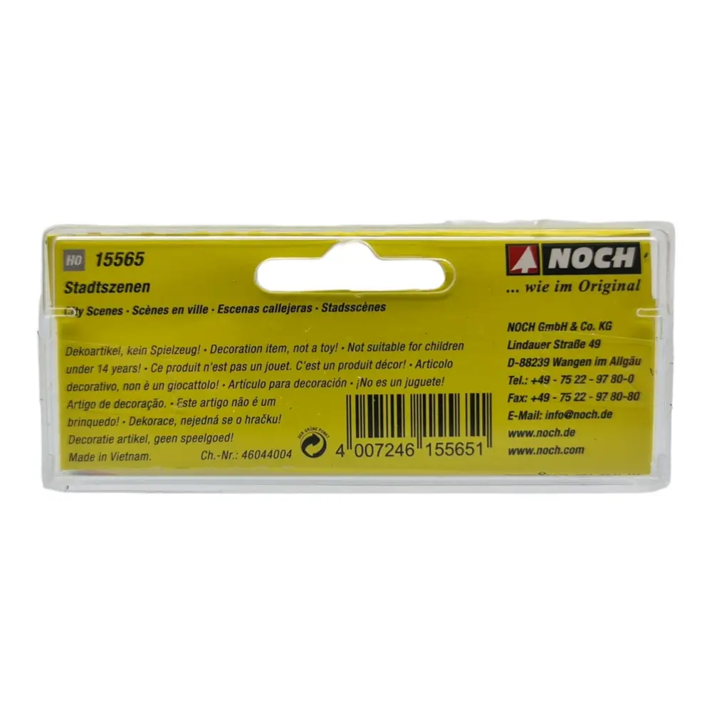 Lot de 6 personnages "scènes en ville" NOCH 15565- HO 1/87 - 3