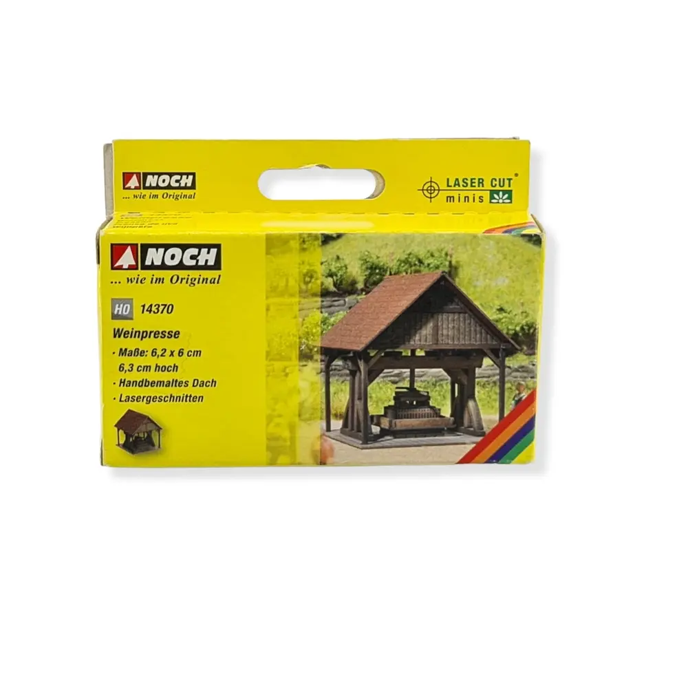 Pressoir à vin - LaserCut - NOCH 14370 - HO 1/87 - 62x60x63mm - 3